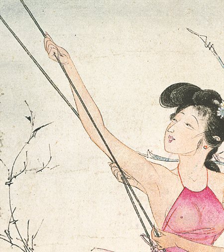 布拖县-胡也佛的仕女画和最知名的金瓶梅秘戏图